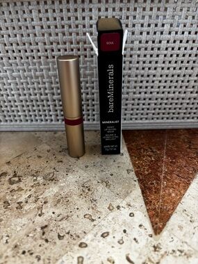 bareMinerals Mineralist Dewy Lip Gloss Balm Soul NIB